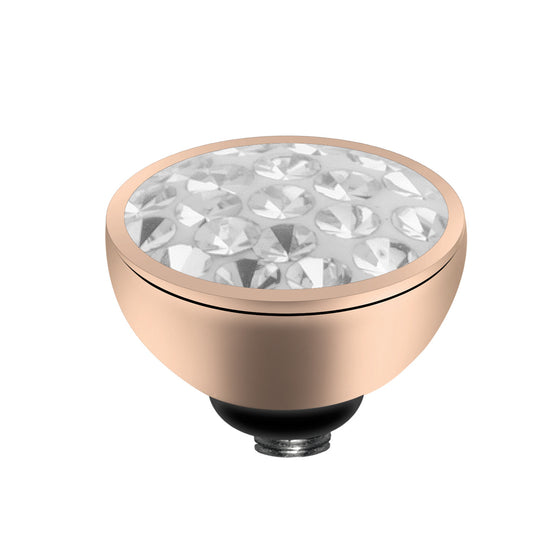 MelanO cz crystal multi/rg interchangeable 8mm gem - Ellimonelli